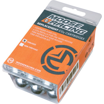 Moose Racing - 6 CO2 16G Threaded
