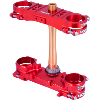 CRF450R'21-25 X-Trig 22mm Offset Triple Clamps Red