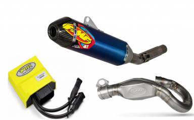 Main image of item: CRF450X'19-25 FMF 4.1 Full System & Vortex ECU Combo