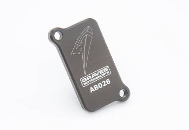 Main image of item: CRF450L/RL'19-25 Graves Motorsports Smog Block Off Plate