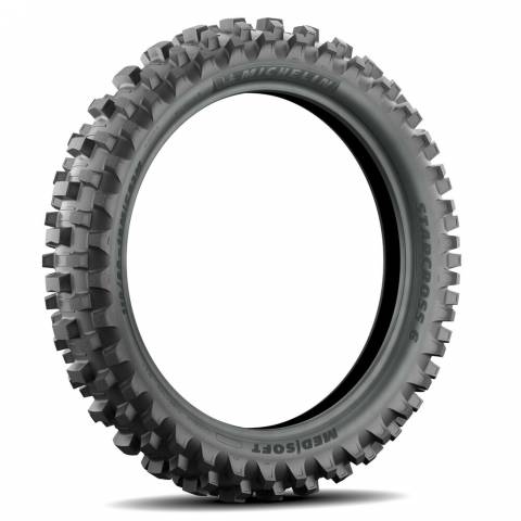 MICHELIN TIRE STARCROSS 6 MEDIUM SOFT REAR 120/80-19 63M TT
