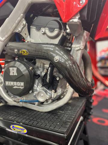 CRF250R'22-24 Carbon Fiber Heat Shield