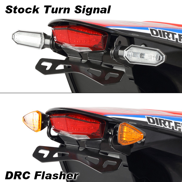 CRF250L Rally 17-20 DRC Moto LED Edge 2 Tail Light | CRF's Only