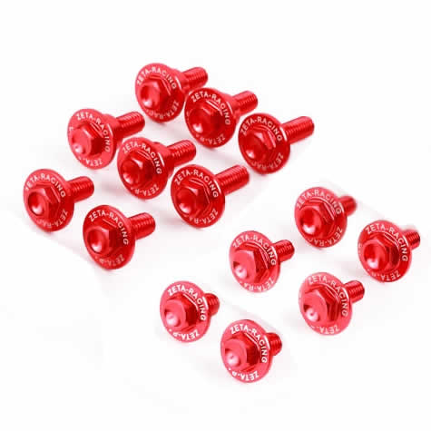 CRF250L'12-20 - Zeta Plastics Aluminum Bolt Kit
