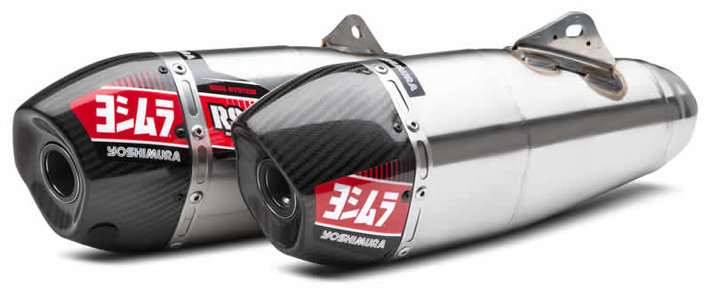 CRF250R'18-21 - Yoshimura RS-9T Slip-On SS/SS/CF : CRF's Only