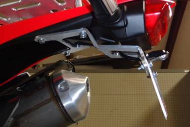 Main image of item: CRF450L/RL'19-25 - Flatland License Plate Holder