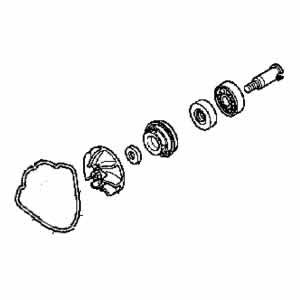 CRF450R'2009 OEM Water Pump Kit