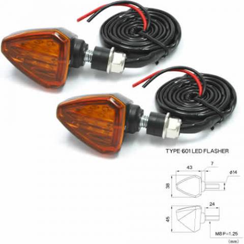 DRC Moto 601 LED Flashers