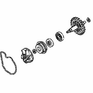 CRF250R'12-17 - Water Pump Rebuild Kit