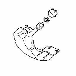 CRF450X'05-17 - Honda Radiator Overflow Tank