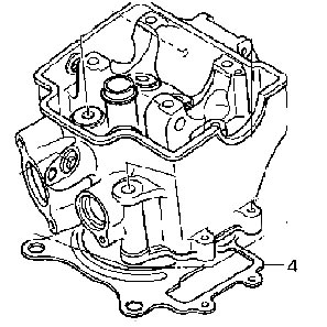 CRF450X - Honda OEM Cylinder Base Gasket