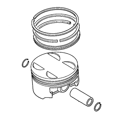 CRF450X'05-16 - TRX450R Piston Kit