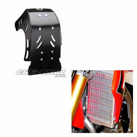 CRF250L'12-20 - Pro Skid Plate & Radiator Guard Combo