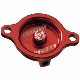 CRF450R'09-16 - Zip Ty Racing Magnetic Oil Filter Cover