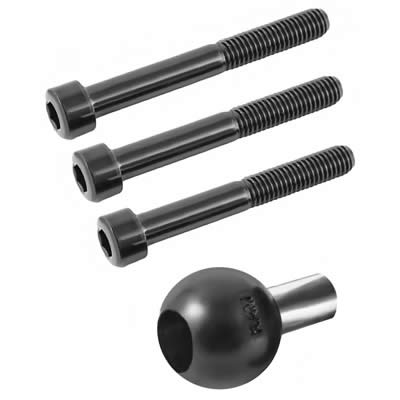 Handlebar Clamp Base w/ M8 Bolts