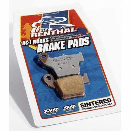 Renthal RC-1 Works Rear Brake Pads | CRF's Only