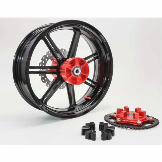 Warp9 Racing Supermoto Tubeless Supermoto Rear Wheel : CRF's Only