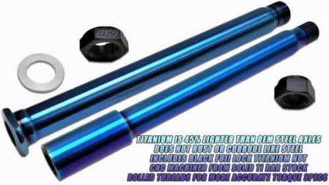 Warp 9 Titanium  Axle