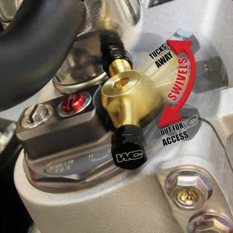 CRF450R'15-16 - Works Connection Air Fork EZ Fill