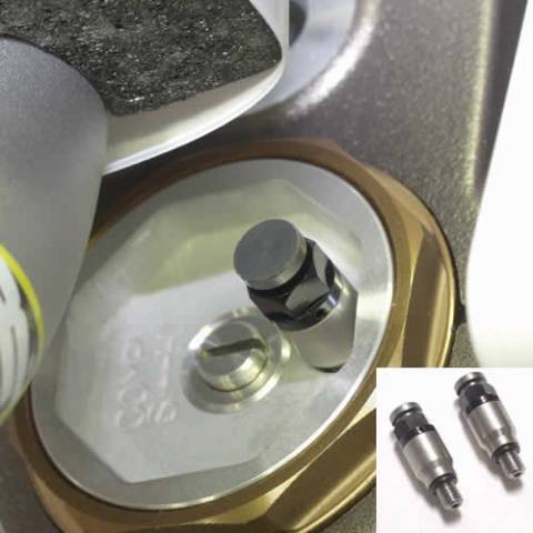 Works Connection Fork Bleeder Valves