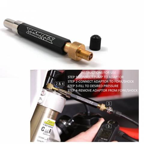 Works Connection No Air Loss Adaptor