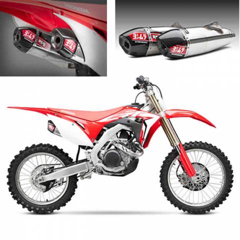 CRF450R'17-18 - Yoshimura RS-9T Slip-on Muffler System