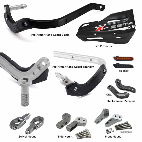 Zeta Pro Armor Hand Guards : CRF's Only Zeta Pro Armor Hand Guards : CRF's Only